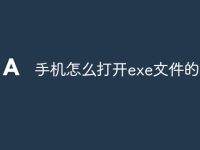 手机怎么打开exe文件的软件-路由网
