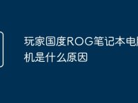 玩家国度ROG笔记本电脑死机是什么原因-路由网