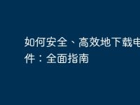 如何安全、高效地下载电脑软件:全面指南-路由网
