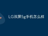 LG双屏5g手机怎么样-路由网