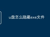 u盘怎么隐藏exe文件-路由网