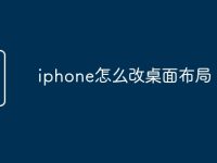 iphone怎么改桌面布局-路由网