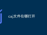 caj文件在哪打开-路由网