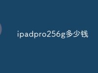 ipadpro256g多少钱-路由网