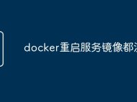 docker重启服务镜像都没了-路由网