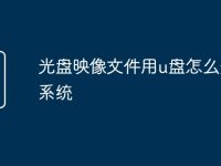 光盘映像文件用u盘怎么安装系统-路由网