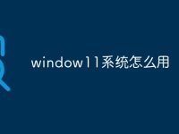 window11系统怎么用-路由网