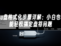u盘格式化步骤详解:小白也能轻松搞定盘符问题-路由网