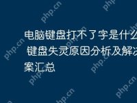 电脑键盘打不了字是什么原因 键盘失灵原因分析及解决方案汇总-路由网