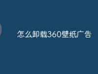 怎么卸载360壁纸广告-路由网