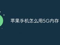 苹果手机怎么用5G内存-路由网