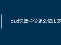 cad快捷命令怎么使用方法-路由网
