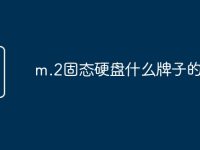 m.2固态硬盘什么牌子的最好-路由网