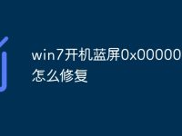 win7开机蓝屏0x0000006b怎么修复-路由网