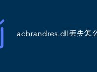 acbrandres.dll丢失怎么修复-路由网