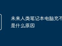 未来人类笔记本电脑充不了电是什么原因-路由网