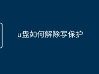 u盘如何解除写保护-路由网
