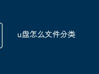 u盘怎么文件分类-路由网