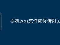 手机wps文件如何传到u盘-路由网