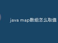 java map数组怎么取值-路由网