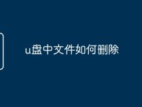 u盘中文件如何删除-路由网