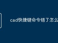 cad快捷键命令错了怎么办-路由网