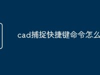 cad捕捉快捷键命令怎么使用-路由网