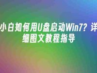 小白如何用U盘启动Win7？详细图文教程指导-路由网