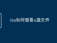 ios如何查看u盘文件-路由网