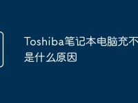 Toshiba笔记本电脑充不了电是什么原因-路由网