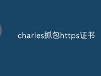 charles抓包https证书-路由网