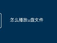 怎么播放u盘文件-路由网