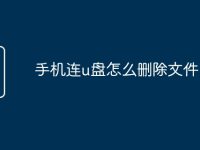 手机连u盘怎么删除文件-路由网