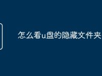 怎么看u盘的隐藏文件夹-路由网