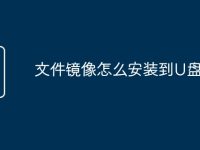 文件镜像怎么安装到U盘-路由网