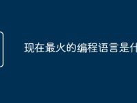 现在最火的编程语言是什么-路由网