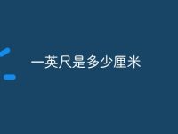 一英尺是多少厘米-路由网