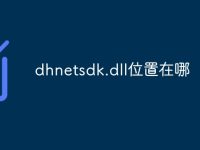 dhnetsdk.dll位置在哪-路由网