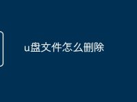 u盘文件怎么删除-路由网