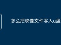 怎么把映像文件写入u盘-路由网