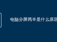 电脑分屏两半是什么原因-路由网