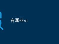 有哪些vt-路由网