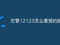 交管12123怎么看预约排名-路由网