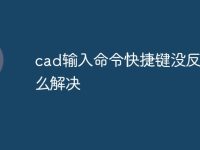 cad输入命令快捷键没反应怎么解决-路由网
