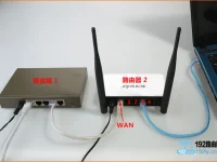 两个路由器一个能上网另一个不能上网，检查连接和设置。-路由网