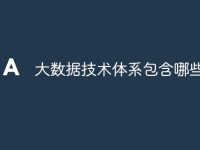大数据技术体系包含哪些-路由网
