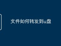 文件如何转发到u盘-路由网