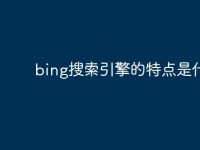 bing搜索引擎的特点是什么-路由网