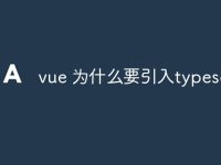 vue 为什么要引入typescript-路由网