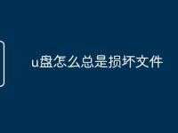 u盘怎么总是损坏文件-路由网